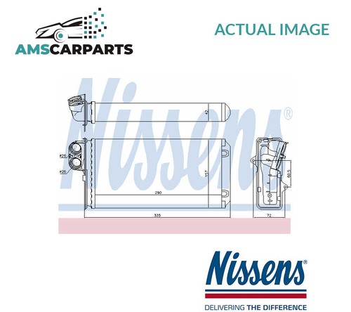 Heater radiator exchanger lhd - heater,
