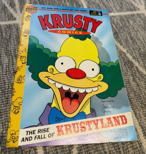Krusty the clown comics - clown,