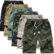 M-8XL Mens Casual Shorts