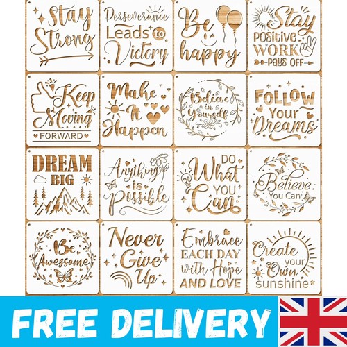 16pcs inspirational word - inspirational,