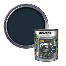 Ronseal Rslgpblkb750 Gpblkb750 Garden Paint Black Bird 750Ml, 750 Ml