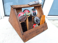 VINTAGE WOODEN KIWI SHOE