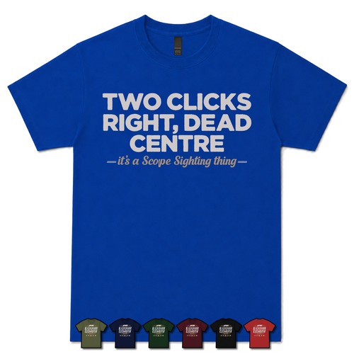 Two clicks right dead centre - two,