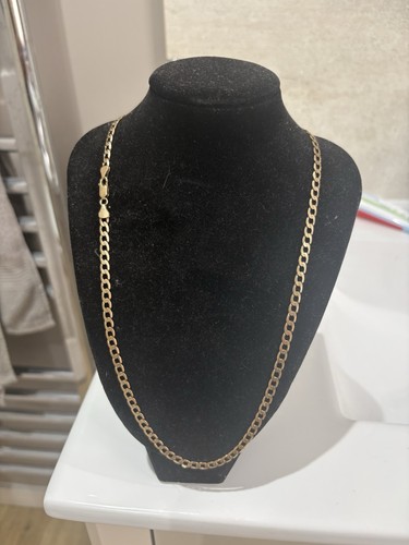 Beautiful 9ct curb chain - beautiful,