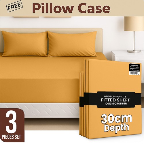 Deep fitted bed sheet - deep,