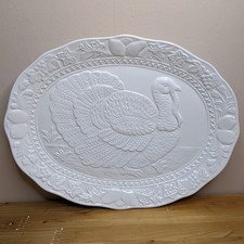 80s 90s Vintage Turkey Platter