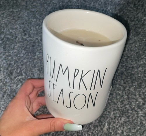 Rae dunn pumpkin season candle - rae,
