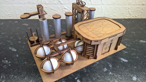 Canister factory wargame