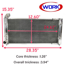 Aluminum Radiator Fit for 1990