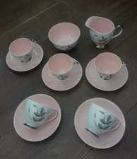 Vintage 195Os 7pc Queen Anne