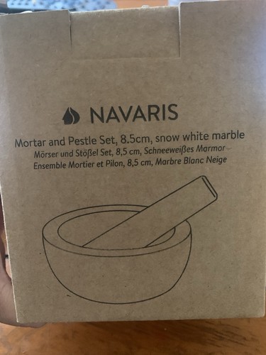Mortar pestle set white - mortar,