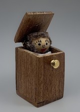 Dolls house handmade vintage jack in the box in 1/12th Scale.     