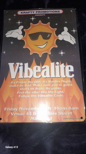 Vibealite metal sign - sign, krafty