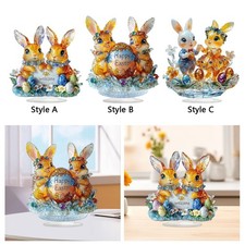 Easter Bunny Desktop Statue