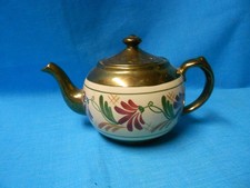 Vtg Teapot Wade Heath Copper