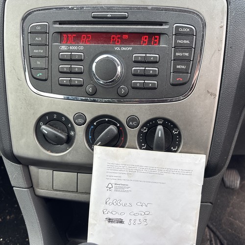 Ford 6000 radio stereo - cd,