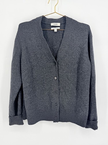 Cos 100 cashmere gray - cashmere, button