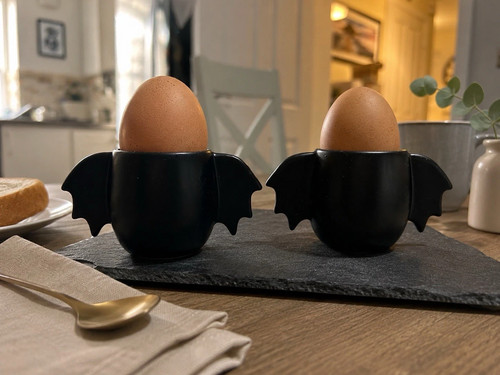 Set bat wing ceramic - of,