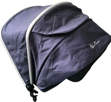 Silver Cross Wayfarer Pioneer Canopy Hood Navy