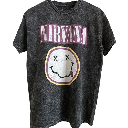 Nirvana vintage wash smiley - nirvana,