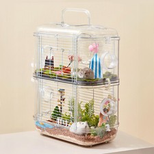 1/2 Tier Clear Dwarf Hamster