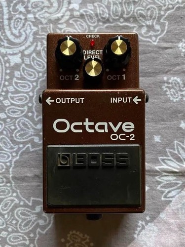 Boss octave guitar effect - octave,