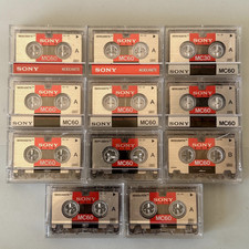 11x SONY MC60 Minutes Micro