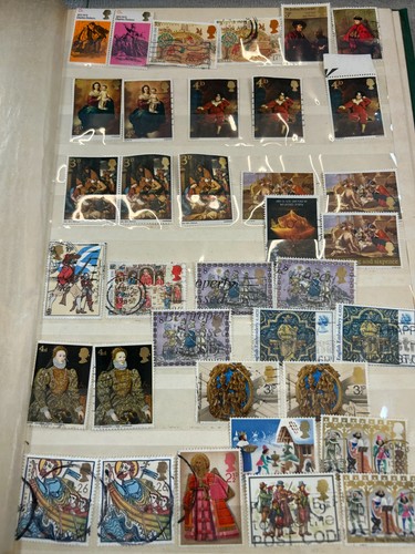 British selection stamps - selection, rare