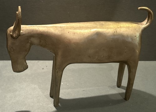 Vintage metal donkey - vintage, horse