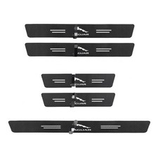 5PCS For Jaguar Car Accessories Door Sill Protector Scuff Guard Cover Trim 2012