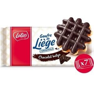 Lotus gaufre liège - gaufre,