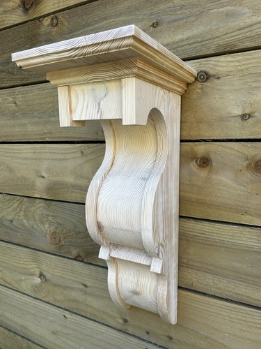 Pair bespoke wooden - pair, of