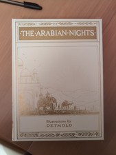 The Arabian Nights Illustrated by Detmold Folio Society 1999 Slipcase Perfect