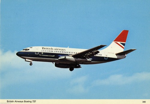 Postcard 293 plane - postcard, plane/aviation