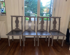 4 Farmhouse Kitchen Chairs