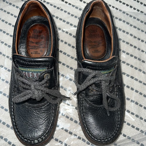 Real leather black shoes - real,