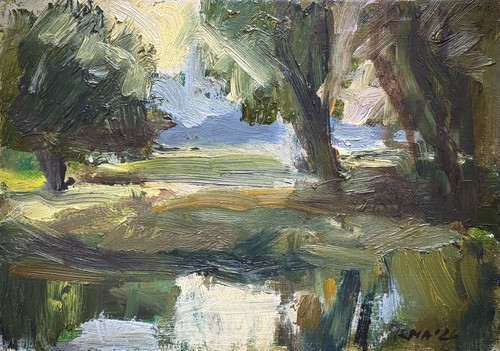 Original oil painting - original, on