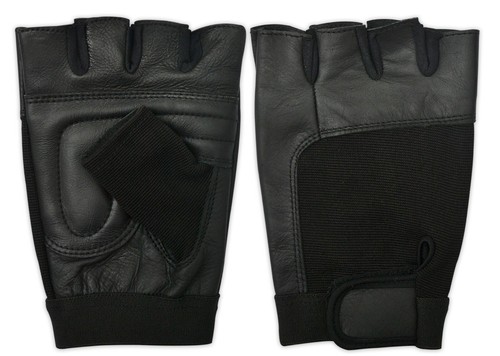 Real leather gloves finger - real,
