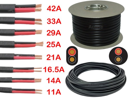Twin core cable 12v - twin,