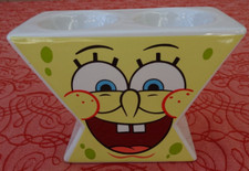Ceramic Spongebob Squarepants novelty  double egg cup, excellent condition