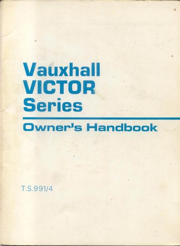 Vauxhall victor saloon - vauxhall,