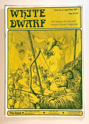 White dwarf magazine - magazine, issue