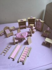 wooden doll house furniture
