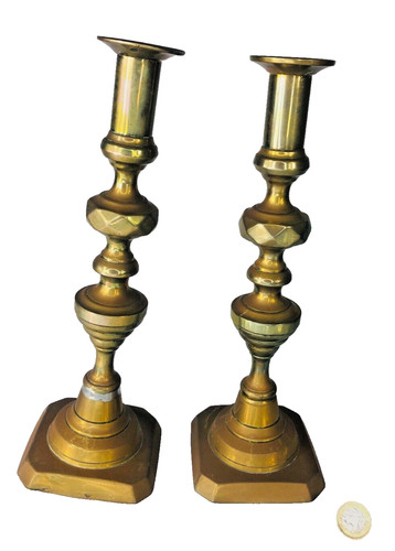 Candle stick holders pair - stick,