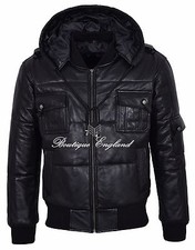 Mens Puffers Hooded Jacket