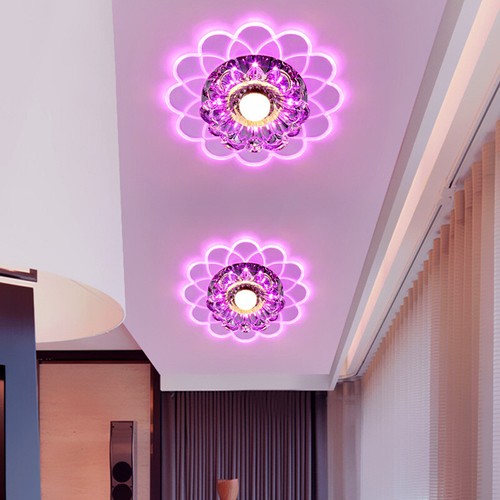 Crystal led ceiling light - led,