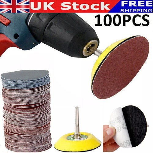 100pcs 3inch 75mm sanding - 100pcs,