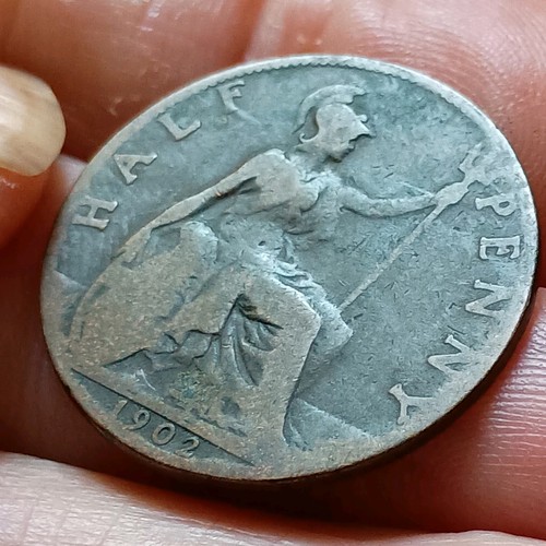 King edward vii - king, halfpenny