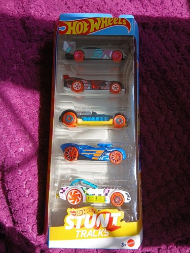 Hot wheels stunt tracks pack - tracks, 5-pack