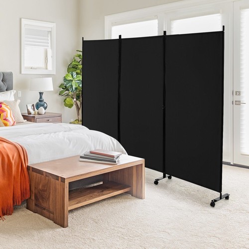 180cm rolling room divider - 180cm,